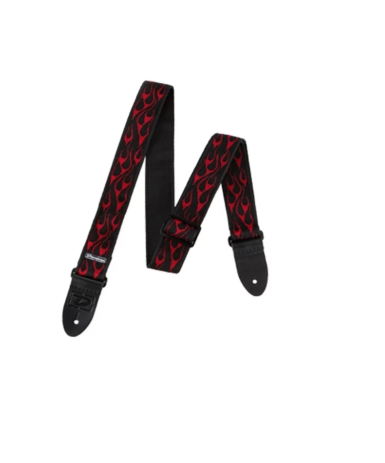 Jim dunlop D38 11RD STRAP Flambe Red