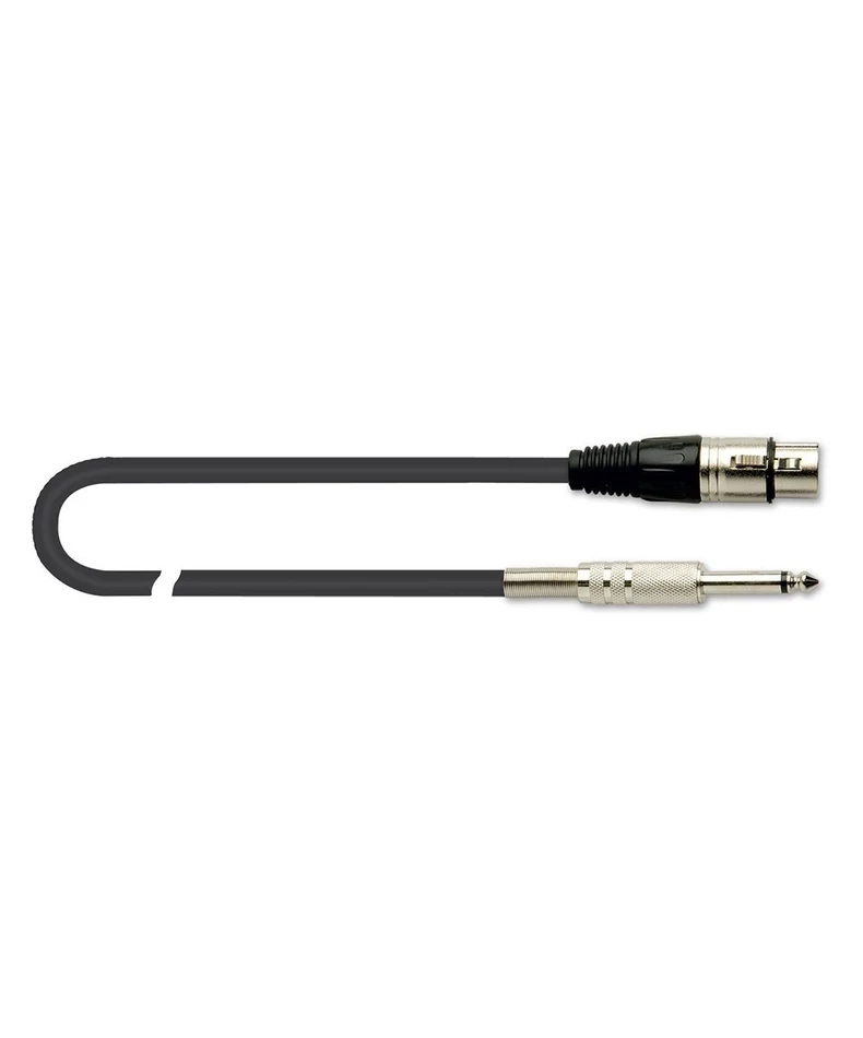 QUIK LOK MX777-3 STRIX 3.0m XLR Female - Mono 6.3mm jack