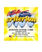 La Bella C500S Criterion Golden Alloy Light 12-52