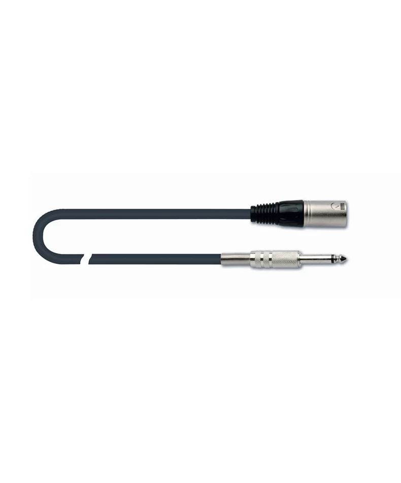 QUIK LOK MX779-3 STRIX Microphone cable - Black - 3m