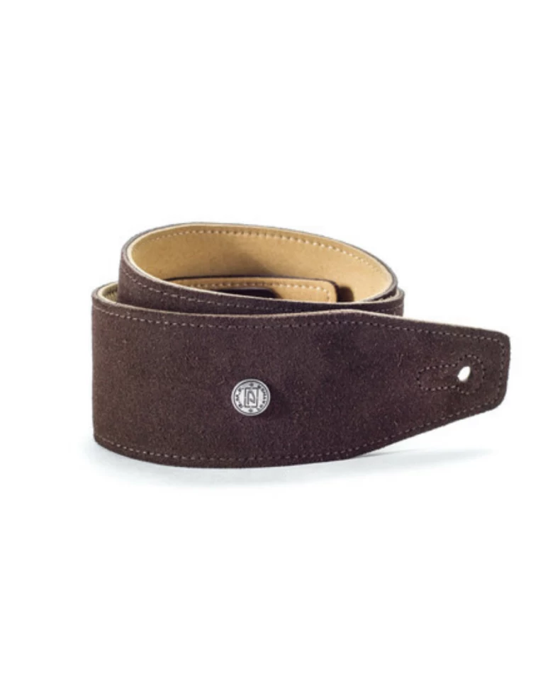 Jim Dunlop BMFS02 STRAP Suede Mahagony