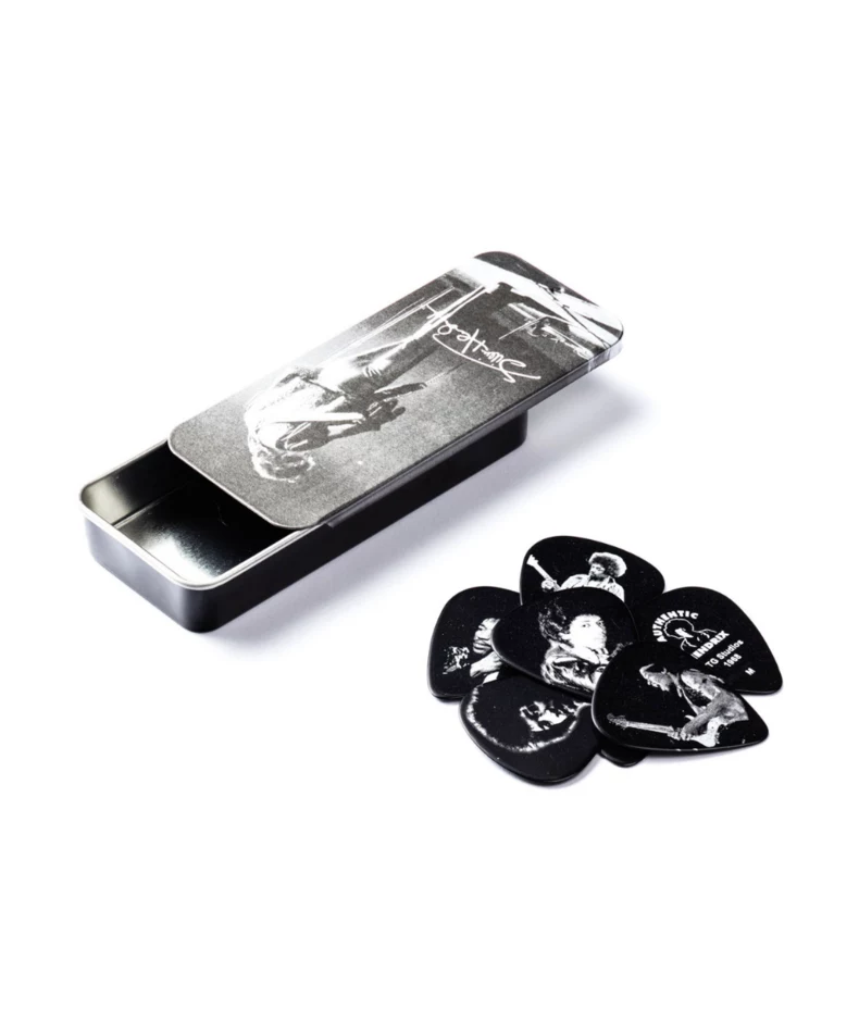 Jim Dunlop JH PT06M JIMI HENDRIX Silver Portrait I