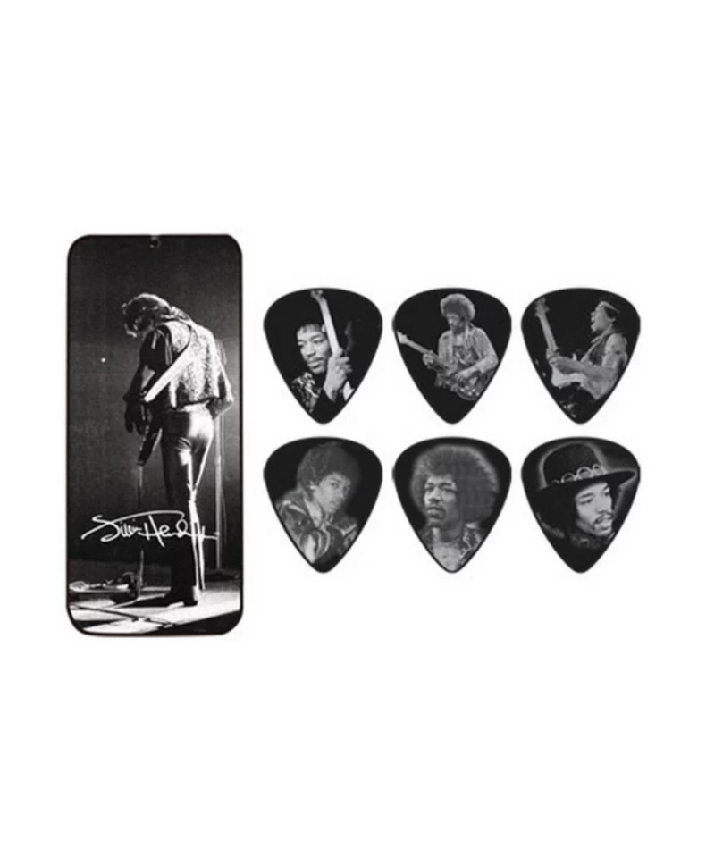Jim Dunlop JH PT06M JIMI HENDRIX Silver Portrait I