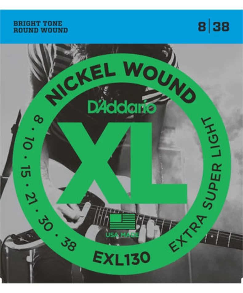 D`Addario EXL130 XL Extra Super Light