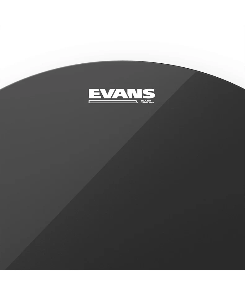 Evans TT08CHR Black Chrome Tom