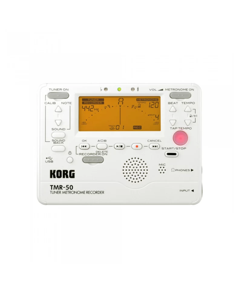 KORG TMR50 PW Digital Tuner Metronome Recorder