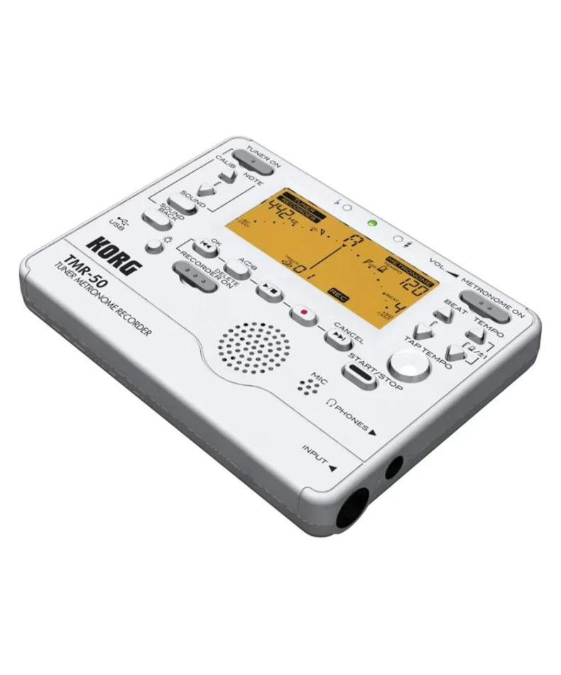 KORG TMR50 PW Digital Tuner Metronome Recorder