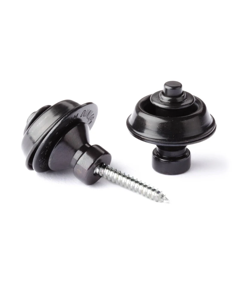 Jim Dunlop SLS1503BK STRAPLOK TRADITIONAL BLACK OXIDE
