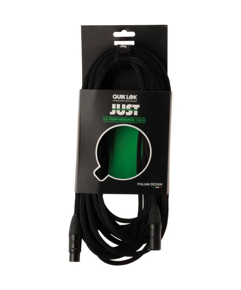 QUIK LOK JUST MF10 BK Microphone cable - 10m
