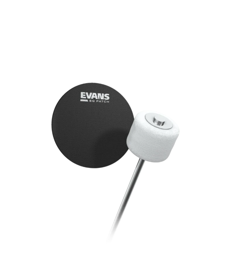 EVANS EQPB1 EQ Black Nylon BD Single Patch