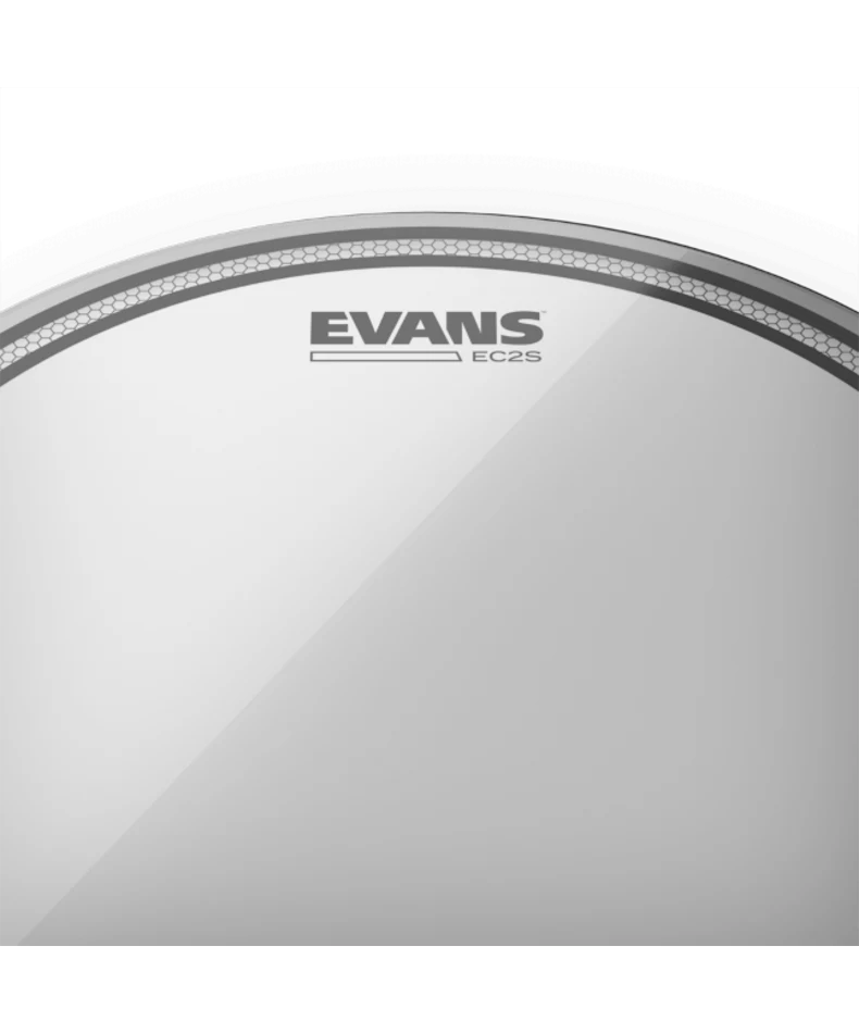 Evans TT12EC2S Clear Tom