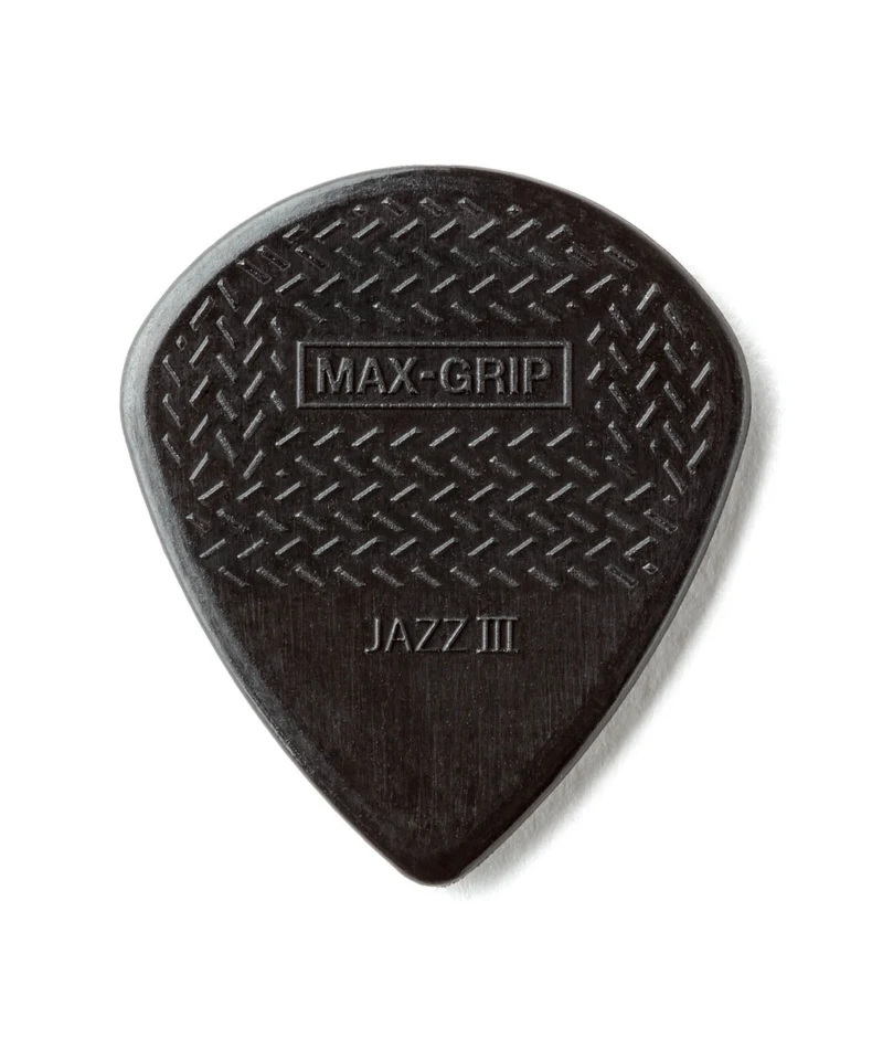 Jim Dunlop 471P3S NYLON MAX GRIP JAZZ III-6/PLYPK